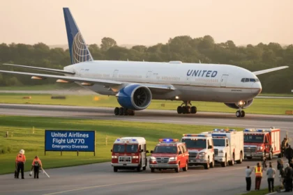 United Airlines Flight UA770 Emergency Diversion